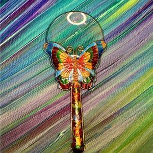 Brand New Vintage Cloisonné Magnifying Glass